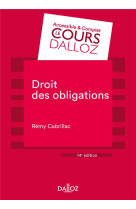 Droit des obligations. 14e ed.