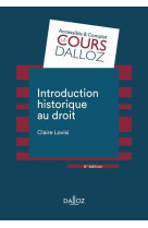 Introduction historique au droit (6e edition)