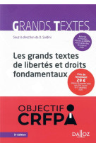 Les grands textes de libertes et droits fondamentaux