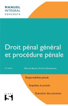 Droit penal general et procedure penale (22e edition)