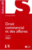 Droit commercial et des affaires (edition 2021)