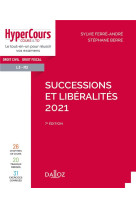 Successions et liberalites 2021