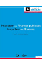 Inspecteur des finances publiques et inspecteur des douanes