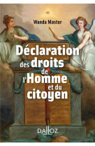 La declaration des droits de l'homme et du citoyen