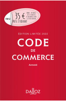 Code de commerce annote (edition 2022)