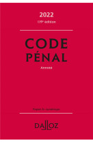 Code penal annote (edition 2022)