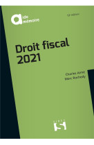 Droit fiscal (edition 2021)