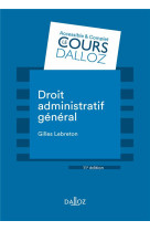 Droit administratif general. 11e ed.