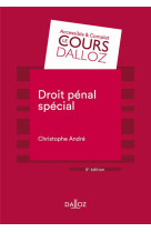 Droit penal special. 6e ed.