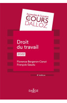 Droit du travail (edition 2022)