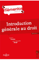 Introduction generale au droit. 17e ed.