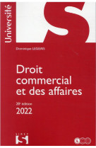 Droit commercial et des affaires (edition 2022)