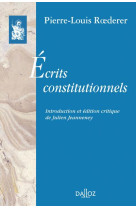 Ecrits constitutionnels