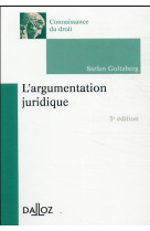 L'argumentation juridique