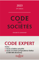 Code des societes commente (edition 2023)