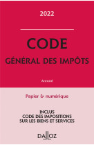 Code general des impots 2022 - annote