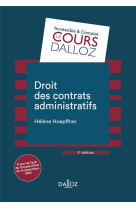 Droit des contrats administratifs