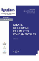 Droits de l'homme et libertes fondamentales (5e edition)