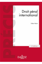 Droit penal international (4e edition)