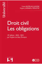 Droit civil - les obligations 18ed