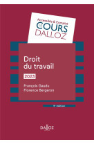 Droit du travail 2023 9ed