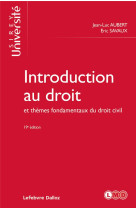 Introduction au droit et themes fondamentaux du droit civil 19ed