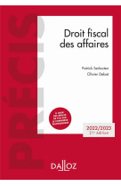 Droit fiscal des affaires 2022-2023 21ed