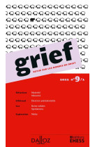 Grief, revue sur les mondes du droit - n  9/1