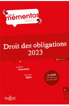 Droit des obligations 2023 26ed