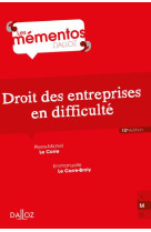 Droit des entreprises en difficulte (10e edition)