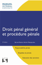 Droit penal general et procedure penale. 23e ed.