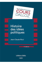 Histoire des idees politiques (5e edition)