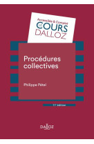 Procedures collectives (11e edition)