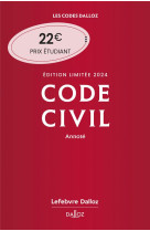 Code civil 2024 annote. edition limitee. 123e ed.