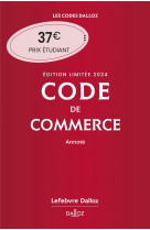 Code de commerce : annote (edition 2024)