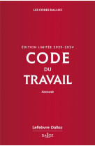 Code du travail annote (edition 2023/2024)