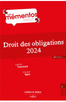 Droit des obligations 2024 27ed