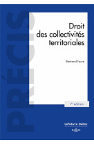 Droit des collectivites territoriales (7e edition)