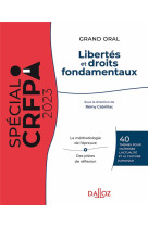 Libertes et droits fondamentaux 2023 29ed - 40 themes pour maitriser l'actualite et la culture jurid