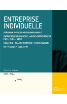 Entreprise individuelle (edition 2023/2024)