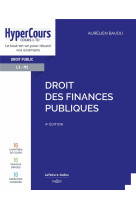 Droit des finances publiques (4e edition)