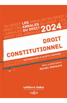 Annales droit constitutionnel (edition 2024)