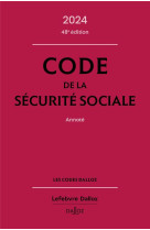 Code de la securite sociale annote (edition 2024)