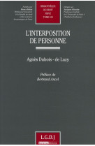 Interposition de personne