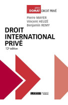 Droit international prive (12e edition)