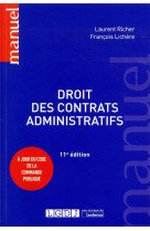 Droit des contrats administratifs (11e edition)