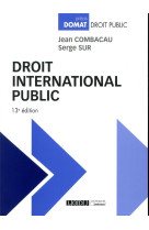 Droit international public (13e edition)
