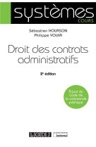 Droit des contrats administratifs (2e edition)