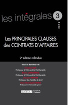 Les principales clauses des contrats d'affaires (2e edition)