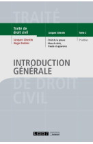 Traite de droit civil t.2  -  introduction generale (5e edition)